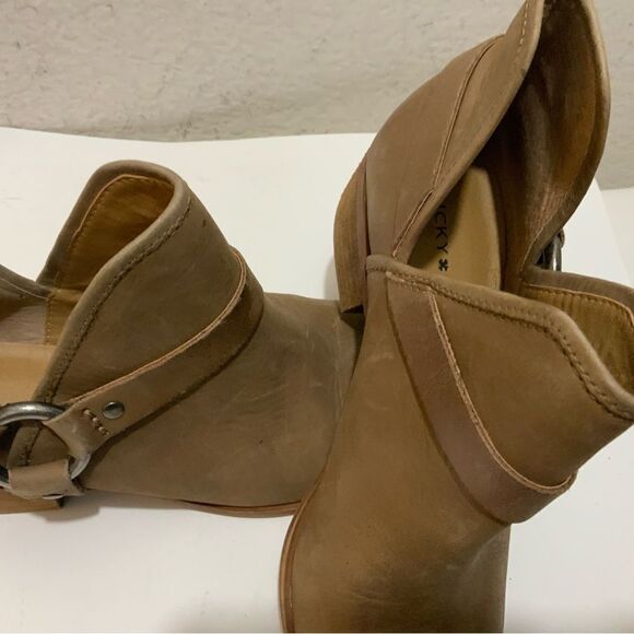 Lucky Brand Jofeen leather booties size 7 - Picture 7 of 10